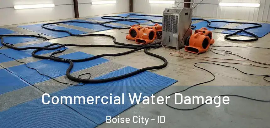  Commercial Water Damage Boise City - ID